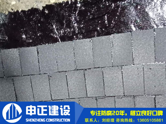 150米煙囪內(nèi)壁貼陶瓷?；u